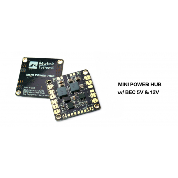 Płytka dystrybucji prądu Matek Mini POWER HUB BEC 5V & 12V